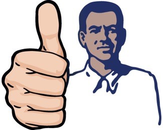 thumbs up guy