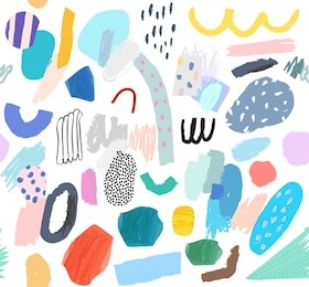 creative seamless pattern. artistic universal background. hand drawn textures. design for poster, card, invitation, header, cover, placard, brochure, flyer.