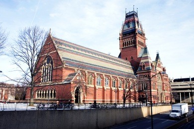 memorial hall of harvard university in cambridge, massachusets