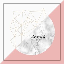 modern abstract marble vector design