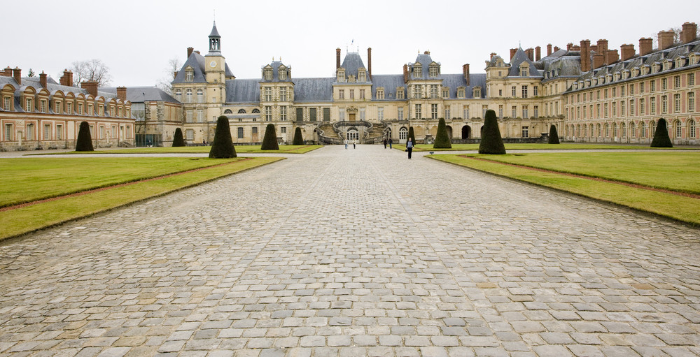 palace fontainebleau, ile-de-france, france