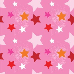 seamless pattern with stars. vector.