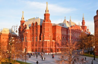 state historical museum  in moscow, russia