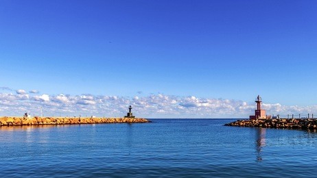 tunisia tunisie sousse port el kantaoui beach