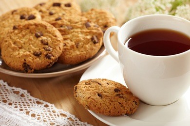 tea and cookies