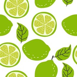 fresh print with lime. seamless pattern
