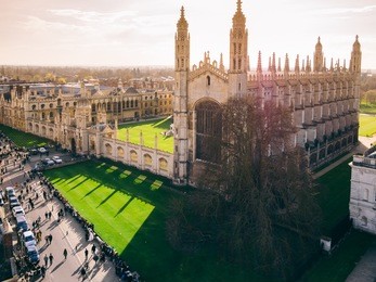 university of cambridge sunset