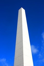 the famous obelisco of buenos aires, argentina.