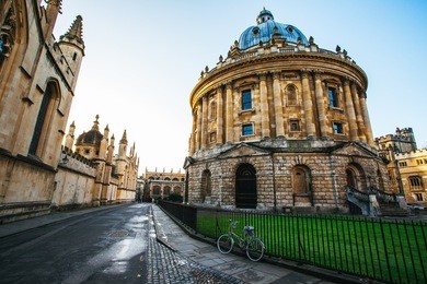 radcliffe camera in radcliffe square, oxford uk