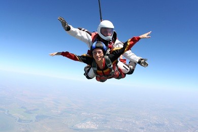 skydiving photo