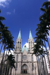metropolitan cathedral in sao paulo