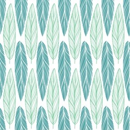 seamless pattern with feather
