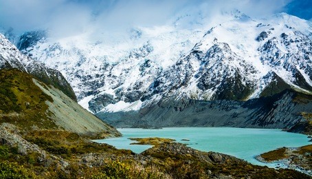 mount cook national park new zealand
