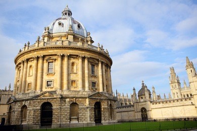 radcliffe camera and all souls college, oxford, england