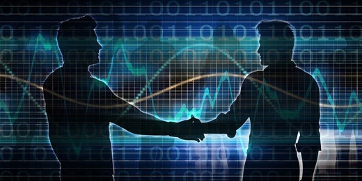 science research as a concept for presentation 3d illustration render