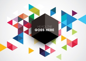 vector abstract geometric pattern and background