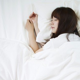 sleep, asian woman, bed