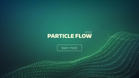 particle grid abstract background. science minimal backdrop for presentation. cyber wave