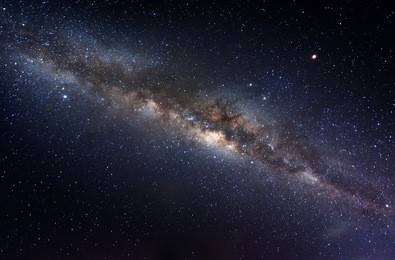 abstract starry night sky for background.