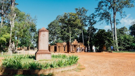 banteay samre, a temple at angkor, cambodia