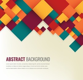 abstract background with colorful squares. business design template. vector 