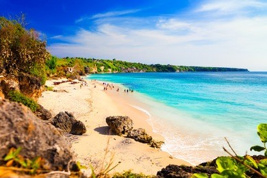 pantai dreamland beach south kuta / tropical beach island bali / indonesia, bali 