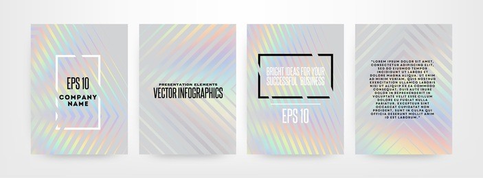 holographic foil illustration