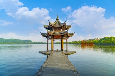 hangzhou, west lake scenery