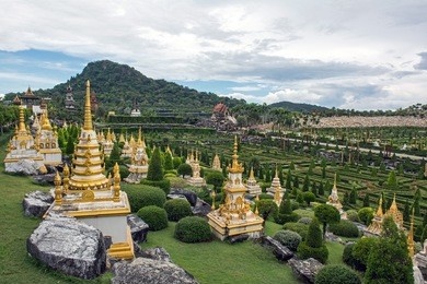 nong nooch tropical botanical garden, pattaya, thailand