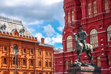 state historical museum in moscow, russia