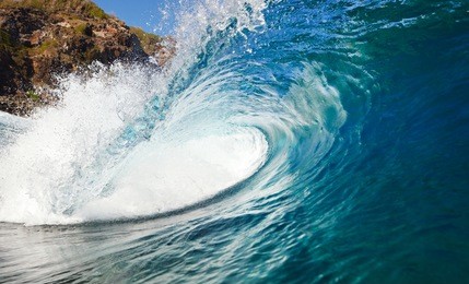ocean wave, epic surfing