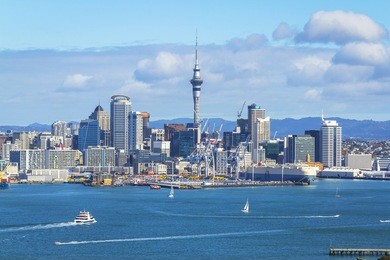auckland view from mt victoria devonport auckland new zealand