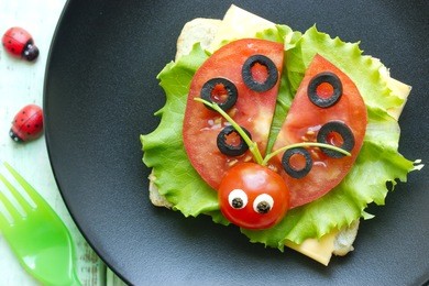 ladybug sandwich creative and fun food for kids