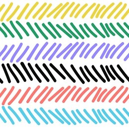 vector seamless geometric pattern swatch. trendy colors.