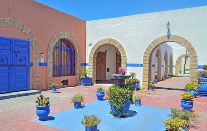 territory inside the medina of essaouira in morocco; 
