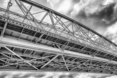 elizabeth bridge connected slovak city komarno and hungaria town komarom