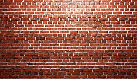 vintage red brick wall
