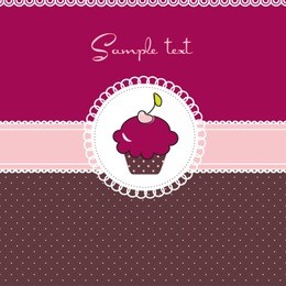 cupcake card