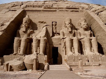 abu simbel exterior