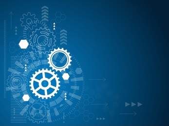 abstract technological background. vector illustration.