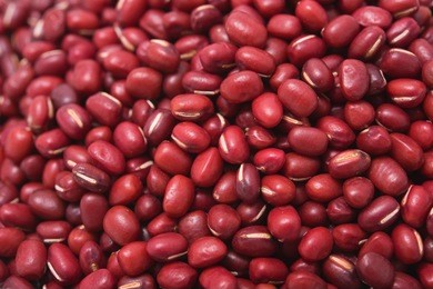 close up red beans background, red beans seeds