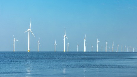 windmolen park ,translation: windmill park westermeerdijk flevoland netherlands, huge windmill turbines green energy
