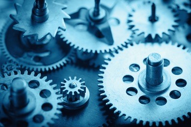 gears and cogs macro
