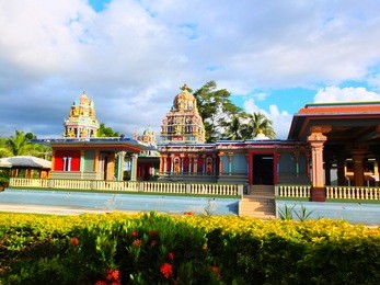 hindu temple, nadi, viti levu island, fiji