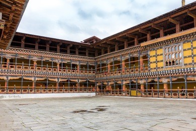 rinpung dzong, paro, bhutan