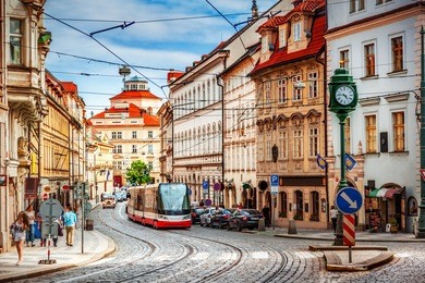 prague street
