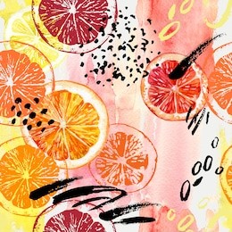 artistic abstract watercolor seamless pattern. watercolour uderwater ocean wildlife background with shabby corals, starfish, grunge texture, splatter, rough brush strokes. hand drawn art illustration