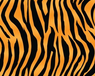 tiger pattern, print, stripes, skin, texture, design, decor, illustration, wallpaper, background, seamless, vector, isolated