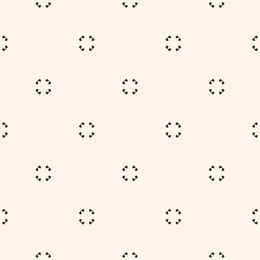 universal vector seamless pattern. simple light geometric texture. abstract monochrome minimalist background with small floral shapes. design element for decor, prints, textile, fabric, furniture, web