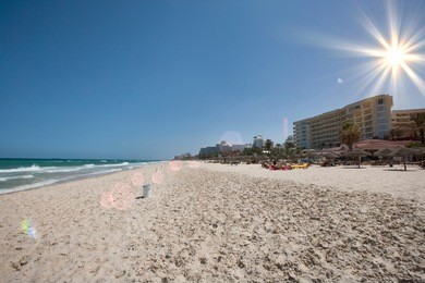 view of beach; sousse; tunisia